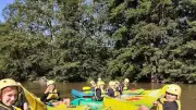Camp de loisirs des Fantous : Descente en kayak et aventures pour 20 enfants dans l'Aveyron