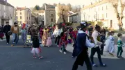 Carnaval de Chambon-le-Château : M. Carnaval brûlé pour célébrer le printemps