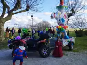 Carnaval de Saussignac : 50 enfants défilent pour financer les sorties scolaires