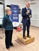 Claude Olive réélu triomphalement à 68% : célébration familiale à Montbrun