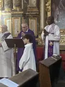 De la gendarmerie à la soutane : le parcours atypique du père Mabounda à Monein