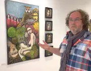 Exposition 'Géographismes' d'Hervé Renoult au tiers-lieu Cœur de bastide