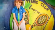Fabio Pacheco, 7 ans et demi, déjà une étoile montante du tennis à Lansargues