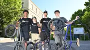 FISE Montpellier 2025 : Gabin, Noah, Evan et Sasha, la relève du BMX freestyle en sport-études