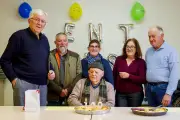 Guy Bouron, centenaire et héros de la Libération, célèbre ses 100 ans à Saint-Agnant