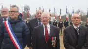 Hommage aux 108 soldats landais tombés en Afrique du Nord malgré la pluie à Pontonx-sur-l’Adour