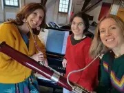 Hommage à Carl Maria von Weber : un trio féminin investit la Bouquetière