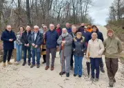 Inauguration d'un chemin DFCI stratégique entre Laprade et Saint-Romain pour sécuriser un massif forestier