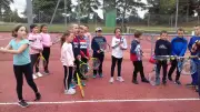 Initiation au tennis pour les élèves de CE1 et CE2 de l'école la Présentation en Lozère