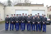 Inspection annuelle à la brigade de Lalinde : Bilan dense et changement de commandement