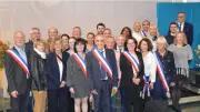 Installation du nouveau conseil municipal de Milhaud : Jean-Luc Descloux réélu maire