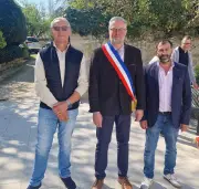 Installation du nouveau maire d'Aubiac après une victoire électorale écrasante