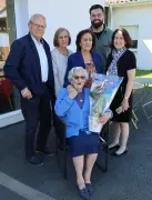 Jeanne Verne fête ses 100 ans à la résidence du Moulin de Jeanne à Loubès
