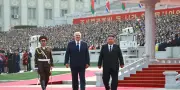 Kim Jong-un reçoit le président biélorusse Loukachenko à Pyongyang
