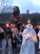 La Candelèra célébrée au Montanérès malgré la tempête : fête médiévale et animations