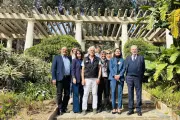 La pergola historique du Domaine du Rayol restaurée et inaugurée en grande pompe