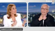 Léa Salamé recadre Fabrice Luchini en direct au JT de 20H après un terme familier