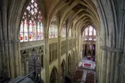 La tour sud de la cathédrale Sainte-Marie rouvre après trois ans et demi de rénovation