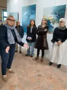 L'abbaye de Trizay inaugure sa saison avec un dialogue artistique entre calligraphie et peinture