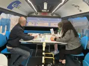 Le bus de l'UNAF informe sur la protection juridique à Casteljaloux et dans le Lot-et-Garonne