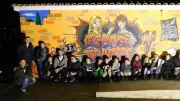Le graffeur Jerk embellit Sauvian avec les adolescents pour une rentrée solidaire