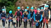 Les jeunes de Clarensac se dépassent dans les gorges du Tarn lors de stages nature