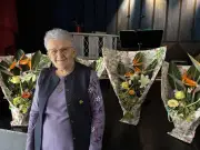 Les Lurons du Tolzac honorent leur présidente Lydia Pagnossin lors du repas annuel