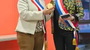 Éliane Lloret reçoit la médaille de l'Assemblée nationale pour son engagement local