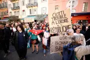Manifestation anti-Ciotti à Nice : 150 personnes expriment leur colère devant la mairie