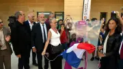 Maraussan inaugure son nouveau collège écologique malgré un chantier encore en cours