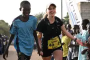 Marion Mignère court pour les enfants au Sénégal avec la Sénégazelle