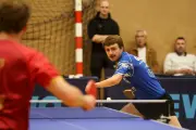 Maxime Antoine-Michard, pongiste de Fréjus, sans pression face au leader Saint-Denis en demi-finale