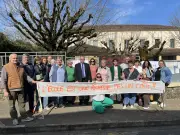 Mobilisation contre la suppression d'un poste d'enseignant à Pays-de-Belvès