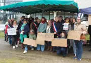 Mobilisation à Sainte-Foy-la-Grande contre la fin des dérogations scolaires
