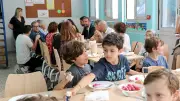 Montpellier : parents et élus partagent un repas spécial tubercules à l'école Lamartine