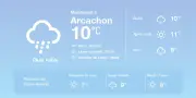 Météo à Arcachon : Pluies éparses aujourd'hui, embellie en vue pour demain
