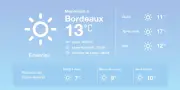 Météo à Bordeaux : embellies ensoleillées et températures douces en perspective