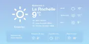 Météo à La Rochelle : Éclaircies et températures douces pour demain