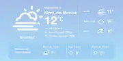 Météo à Mont-de-Marsan : brouillard persistant et températures au-dessus des normales