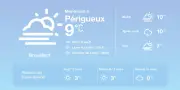 Météo à Périgueux : Brouillard et douceur inhabituelle pour la saison