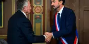 Municipales à Lyon : Jean-Michel Aulas passe l'écharpe à Grégory Doucet