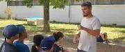 Nathan Soudant, animateur estival : le basket comme passion au service des enfants