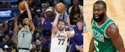 NBA : Wembanyama et les Spurs atteignent 50 victoires, Doncic et Brown en feu