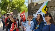 Nîmes : mobilisation syndicale contre le refus des temps partiels dans l'Éducation nationale