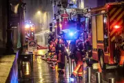 Pau : un incendie majeur mobilise 60 pompiers dans le quartier historique du château