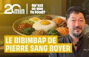Pierre-Sang Boyer dévoile son bibimbap français aux légumes de saison dans Qu'est-ce que tu Food ?