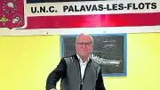 Raymond Giraud, nouveau président de l'UNC locale à Palavas-les-Flots