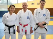 Remise de Ceintures au Karaté Club Izonnais : Stéphanie et Clovis Honnorés