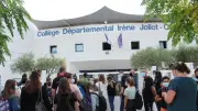 Rentrée au collège Irène-Joliot-Curie : les 6e font leurs premiers pas