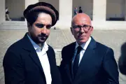 Éric Ciotti reçoit les félicitations d'Ahmad Massoud après son élection à la mairie de Nice